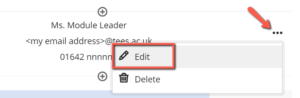 Image showing how to edit content