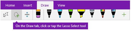 Image showing the use of the Lasso Select tool.